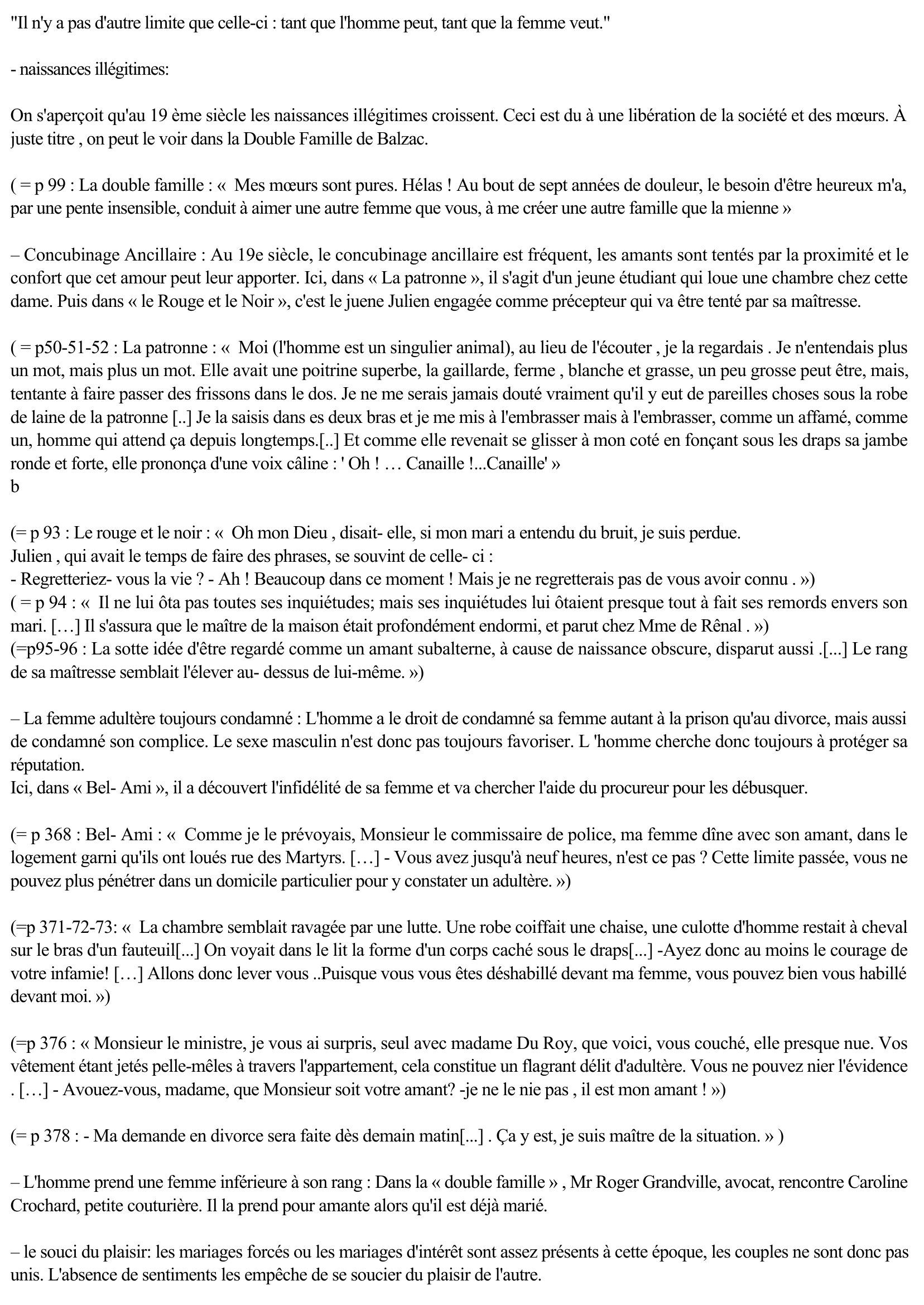 Prévisualisation du document La représentation de l'adultère au 19e en littérature est elle conforme à la réalité ?