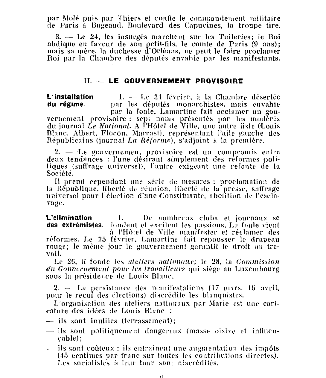 Prévisualisation du document LA RÉVOLUTION DE 1848 EN FRANCE