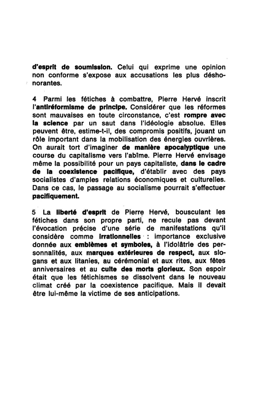 Prévisualisation du document La Révolution et les Fétiches de Hervé (Pierre)