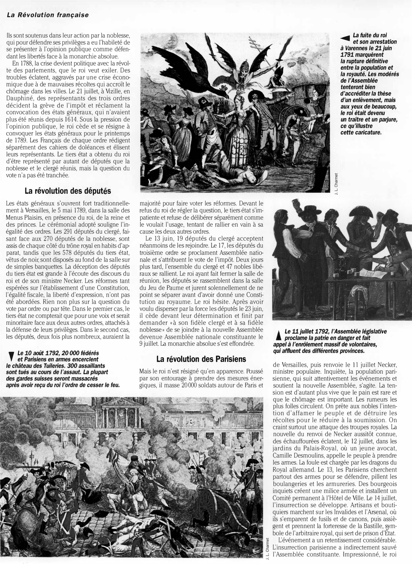 Prévisualisation du document LA REVOLUTION FRANÇAISE