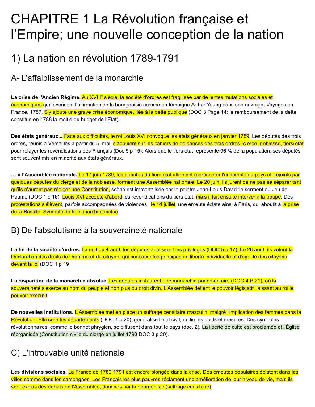 Prévisualisation du document La révolution française
