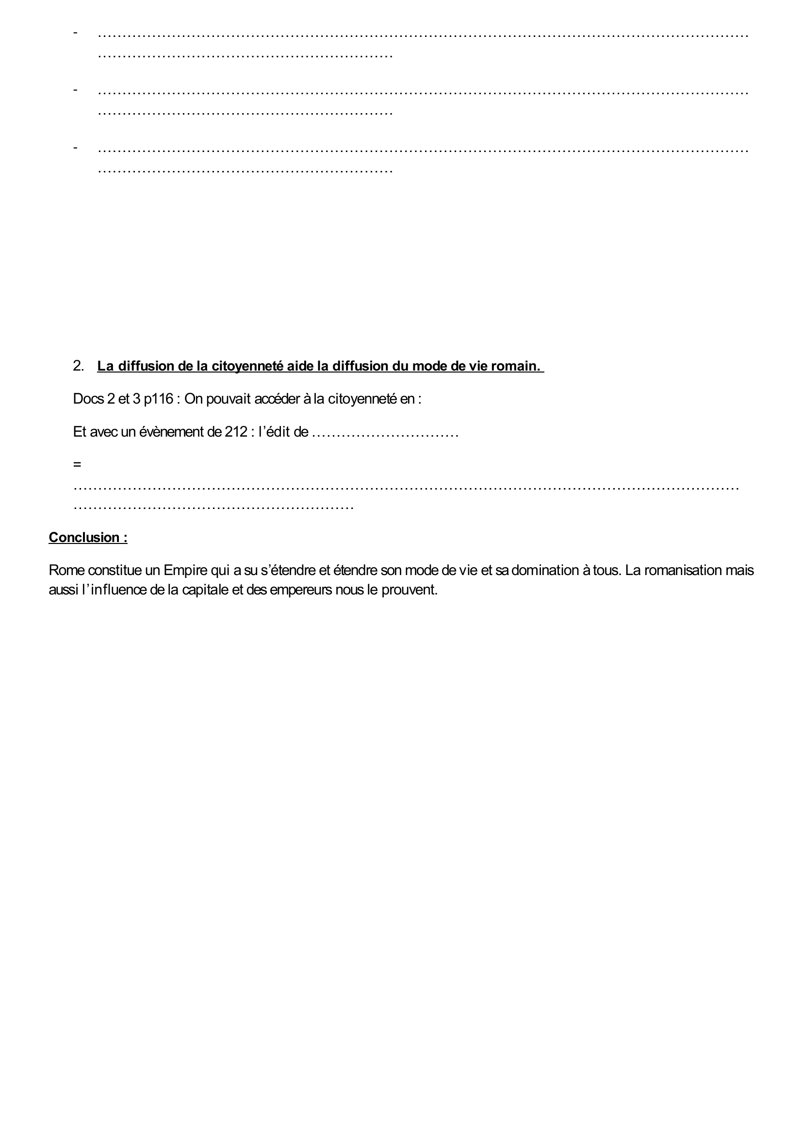 Prévisualisation du document La Romanisation-Sixième