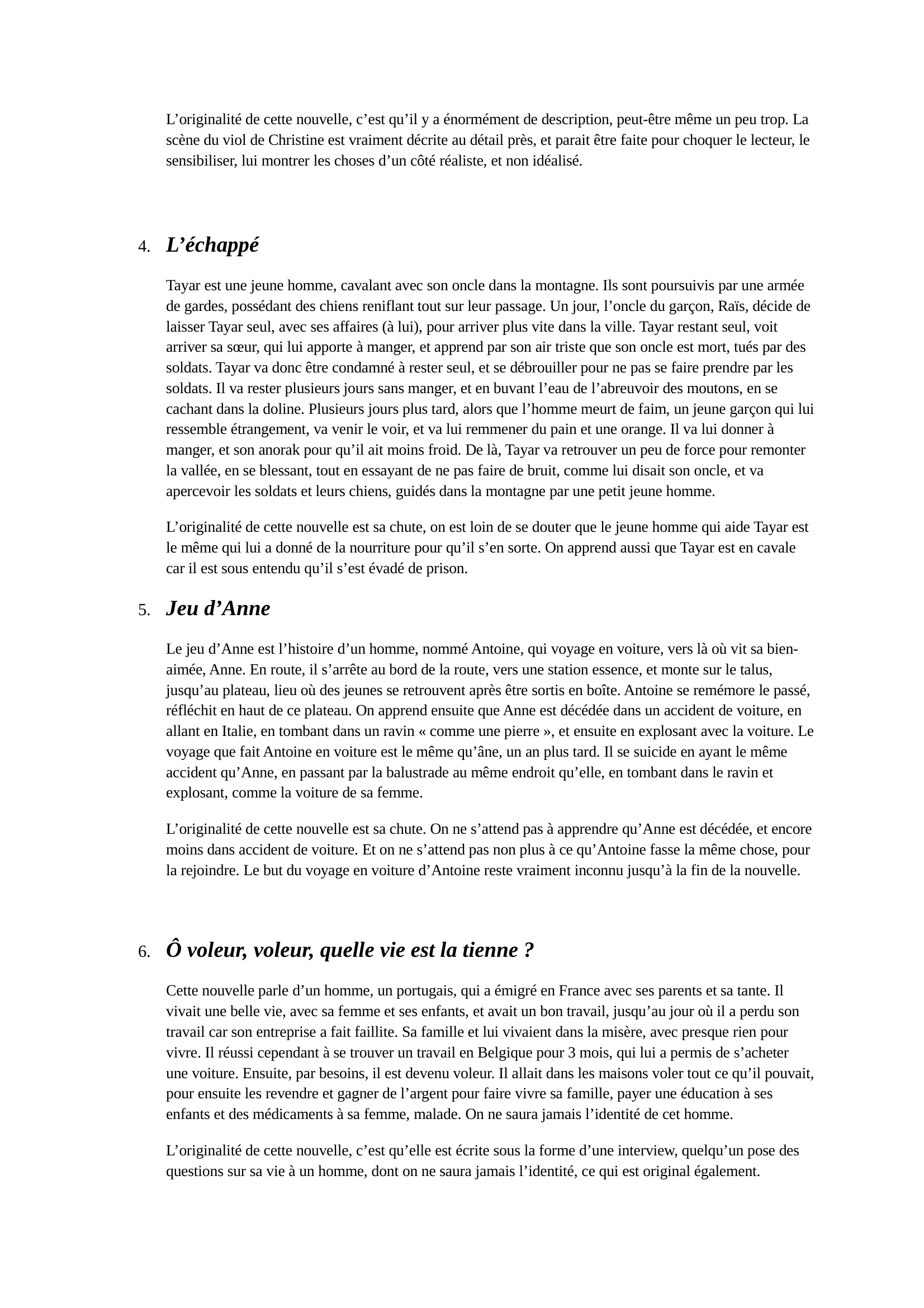 Prévisualisation du document La ronde et autres faits divers résumés