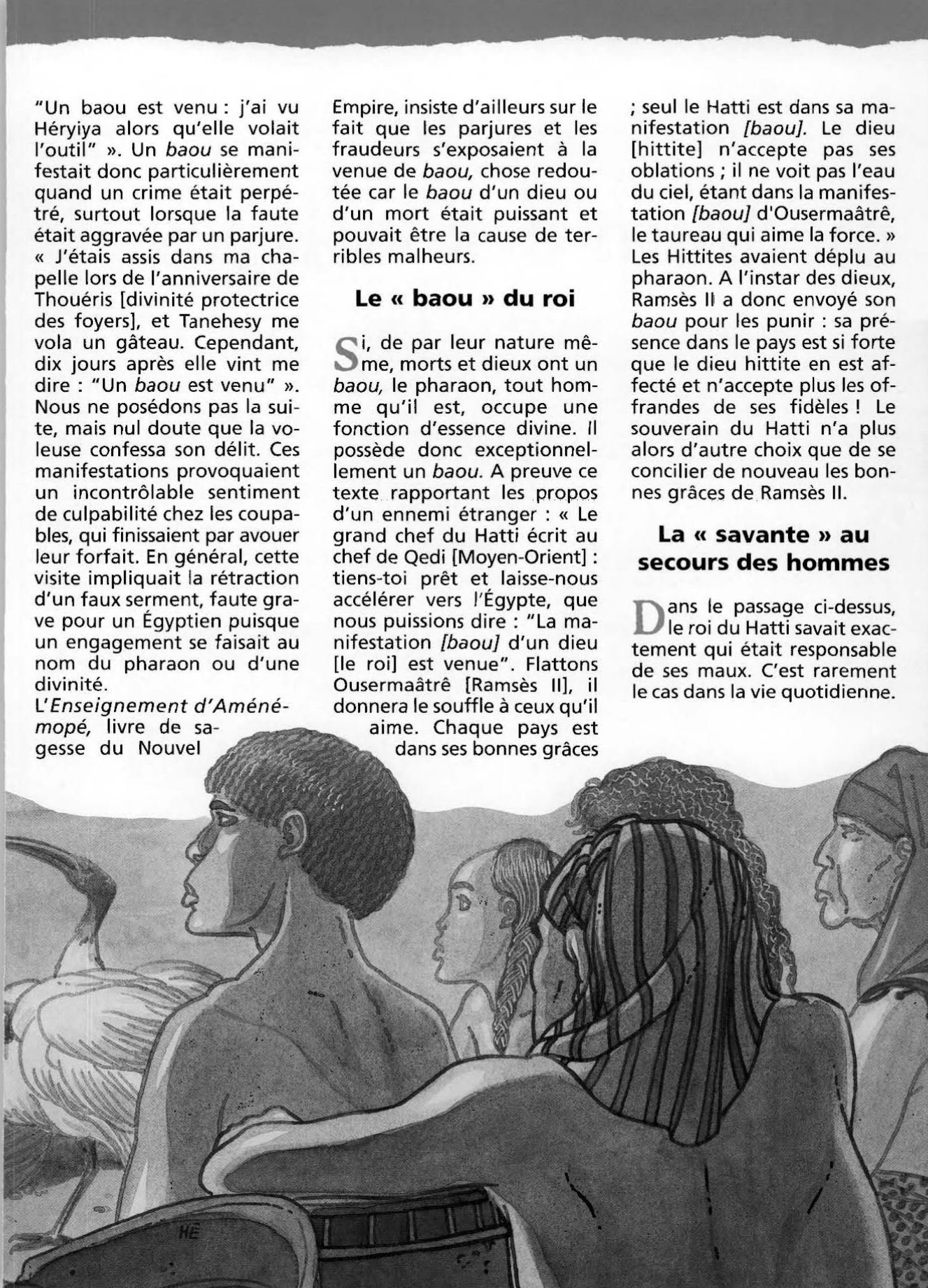 Prévisualisation du document La «savante », médium des villages