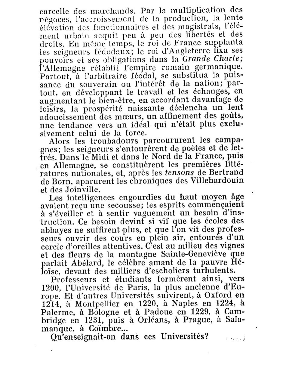 Prévisualisation du document La science au Moyen-Age