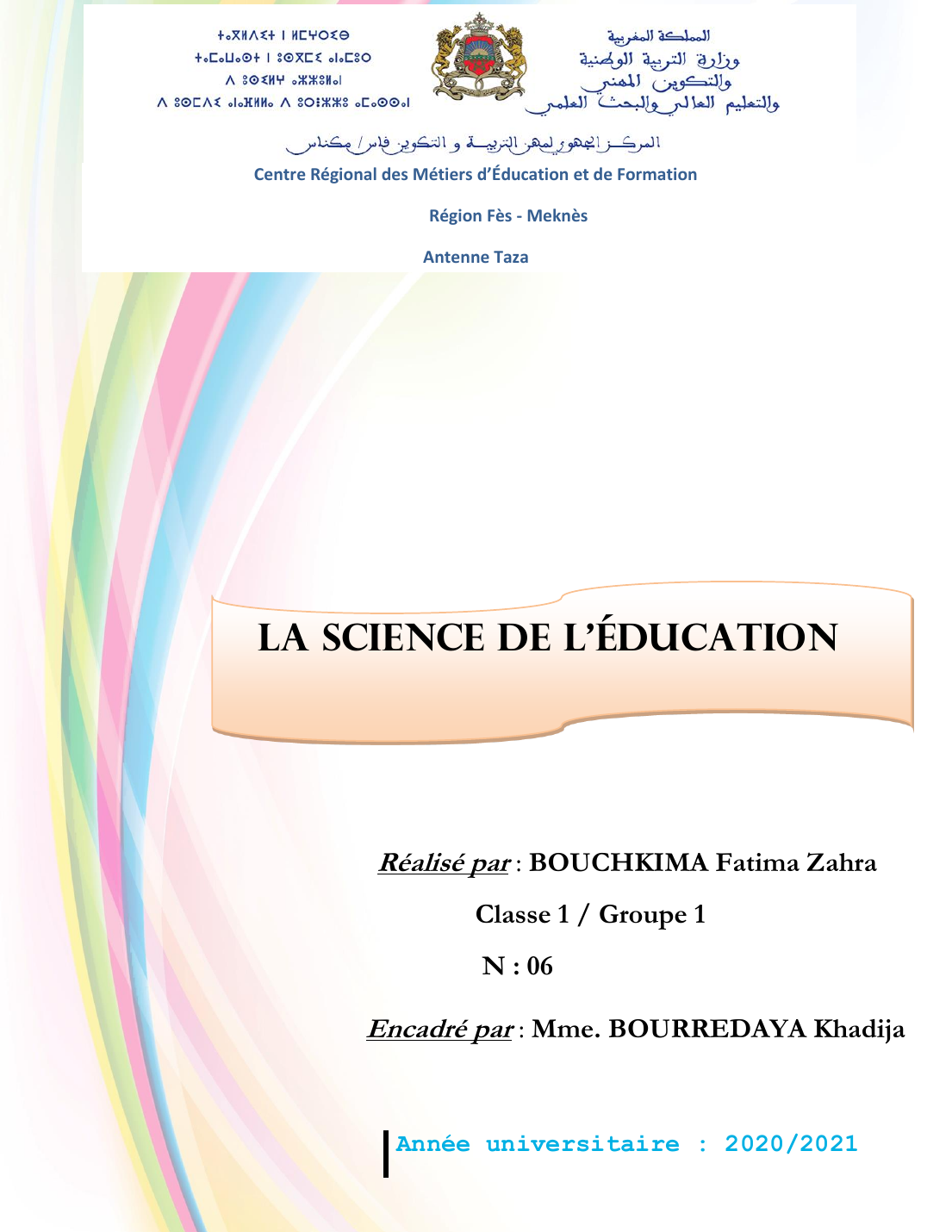 Prévisualisation du document La science de l'éducation