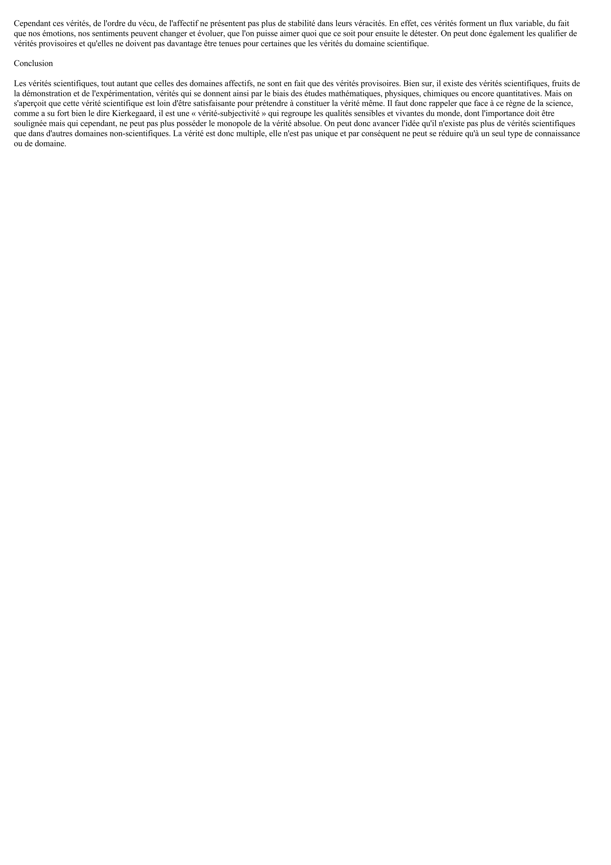 Prévisualisation du document La science dit-elle la vérité ?