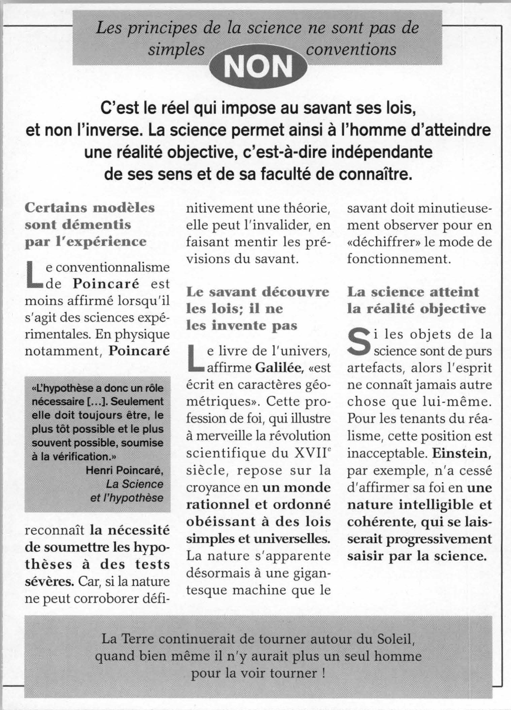 Prévisualisation du document La Science et l'hypothèse d'Henri Poincaré (résumé et analyse)