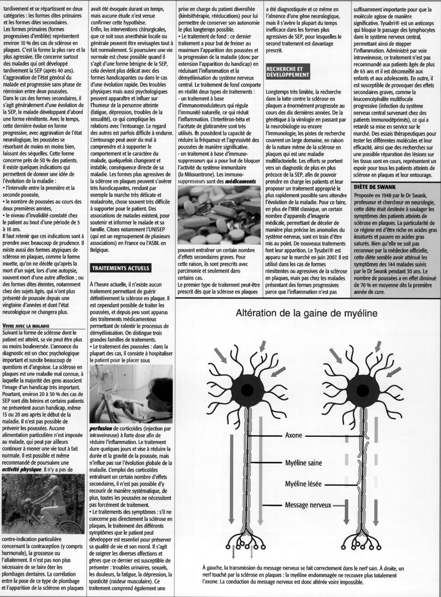 Prévisualisation du document La sclérose en plaques