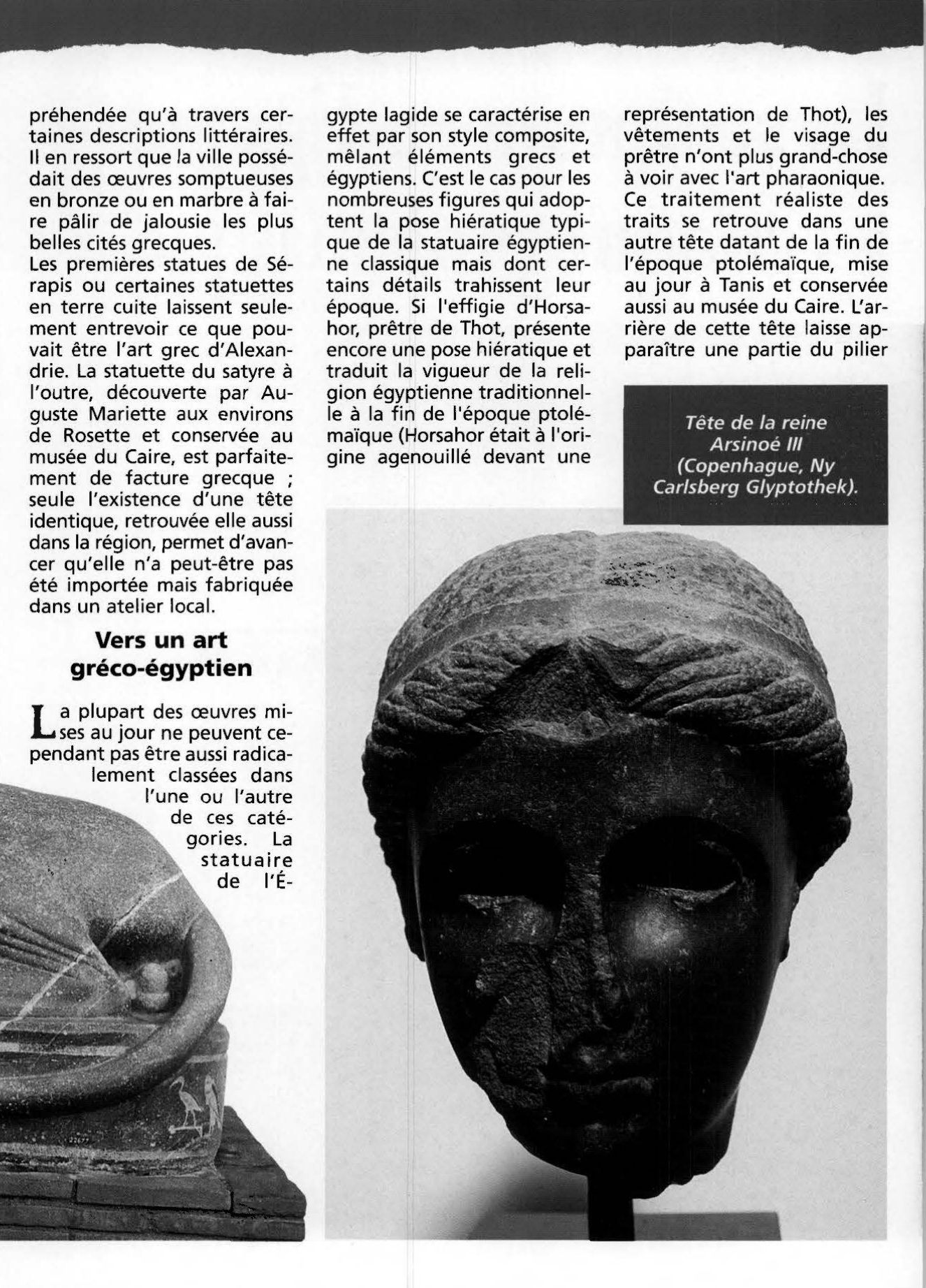 Prévisualisation du document La sculpture en Égypte à l'époque ptolémaïque