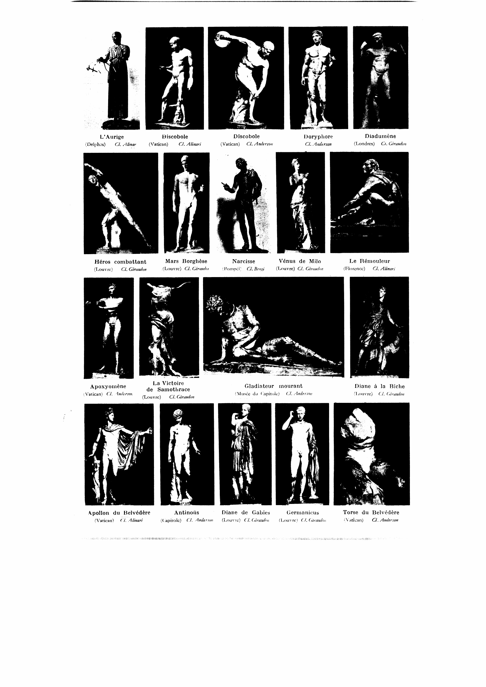 Prévisualisation du document La sculpture grecque