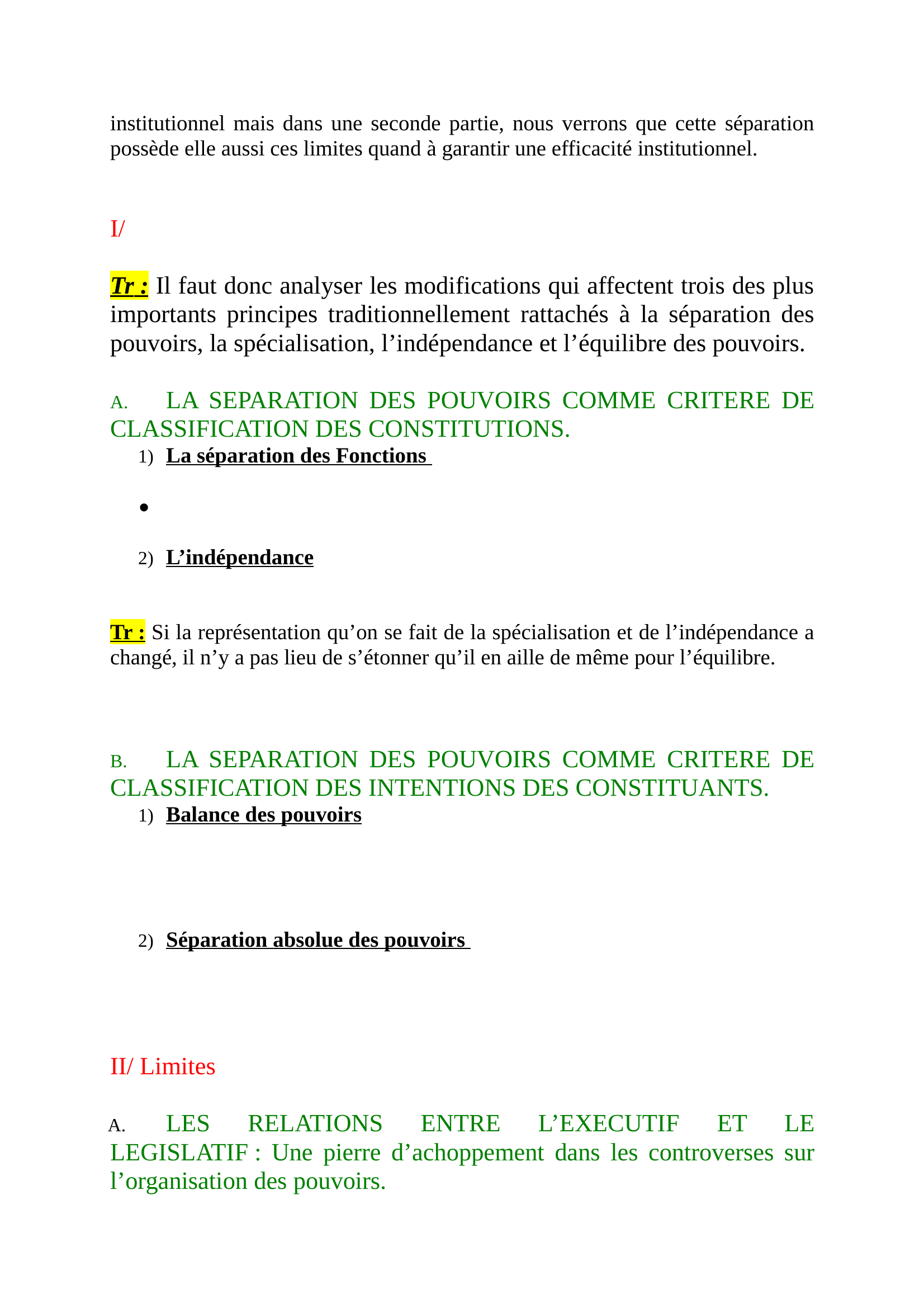 Prévisualisation du document La séparation des pouvoirs droit constitutionnelle (17/20)