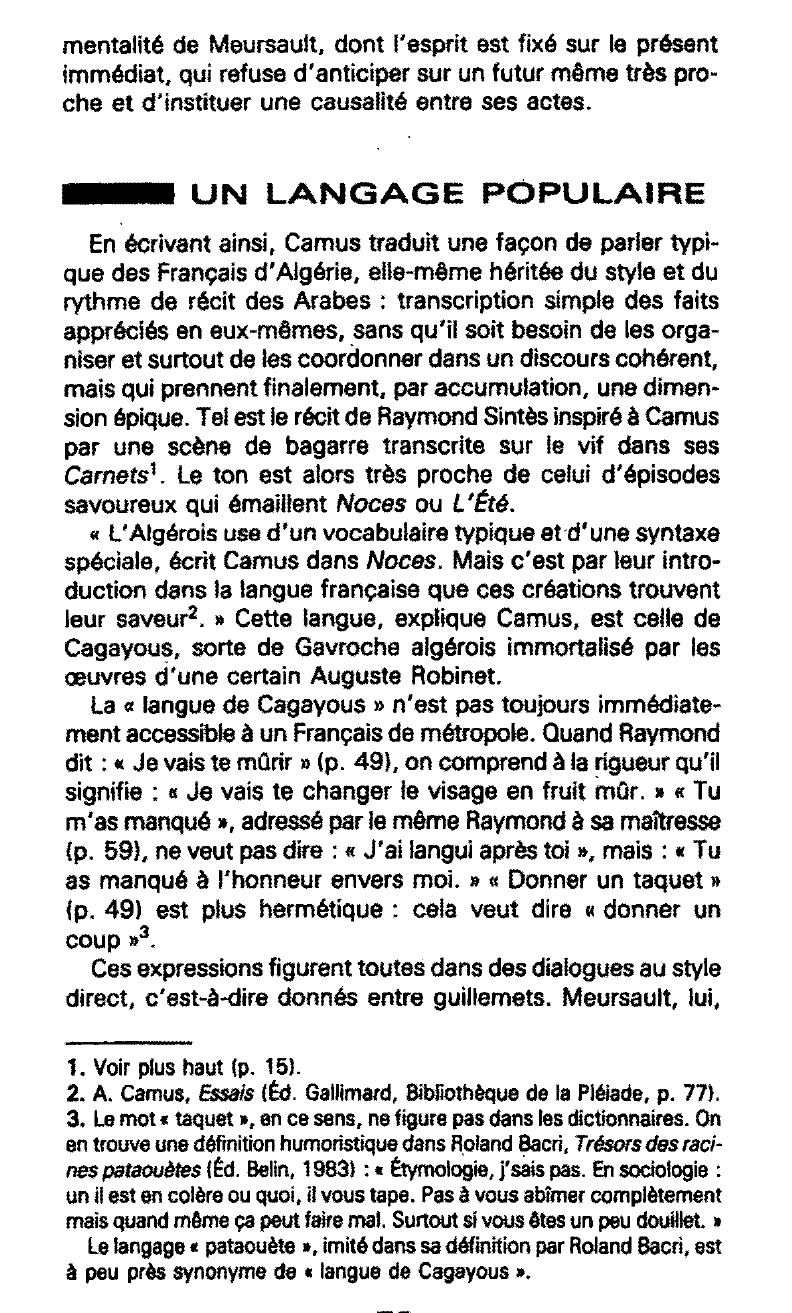 Prévisualisation du document LA SIMPLICITÉ DU STYLE de Camus
