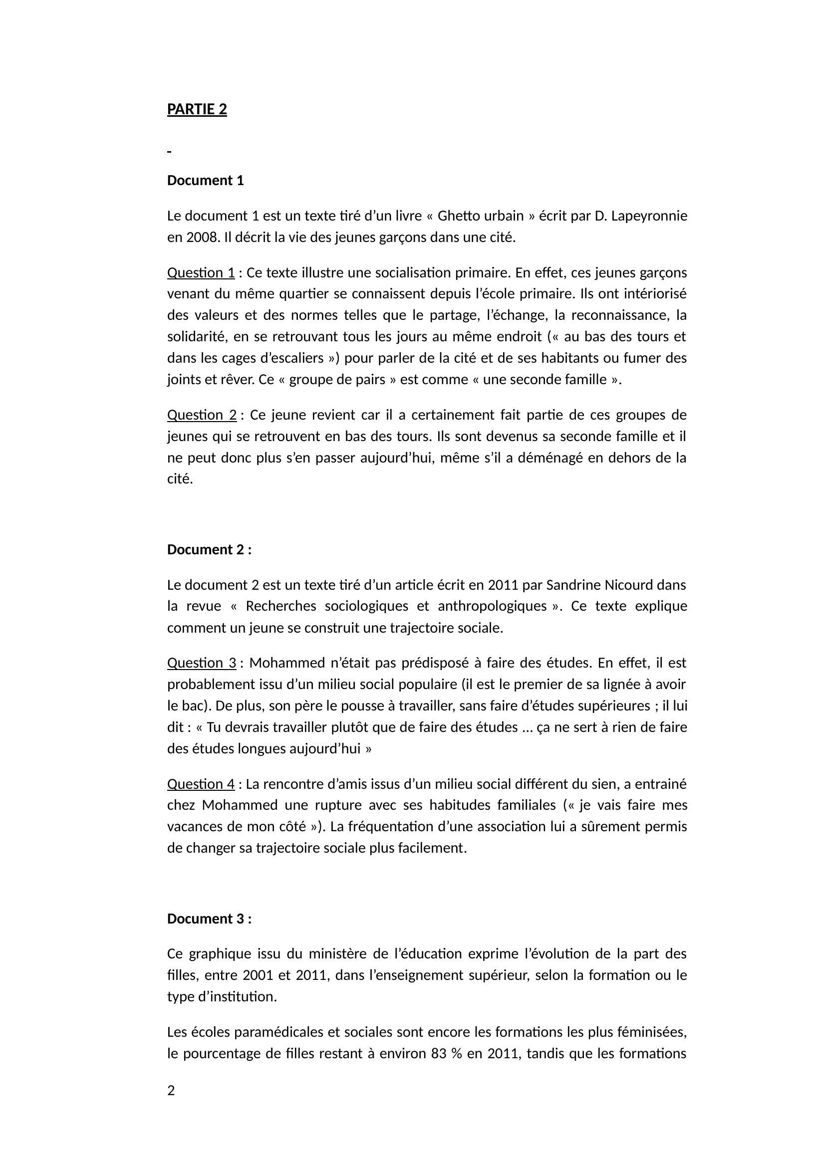 Prévisualisation du document La socialisation _ SES_ 1ere