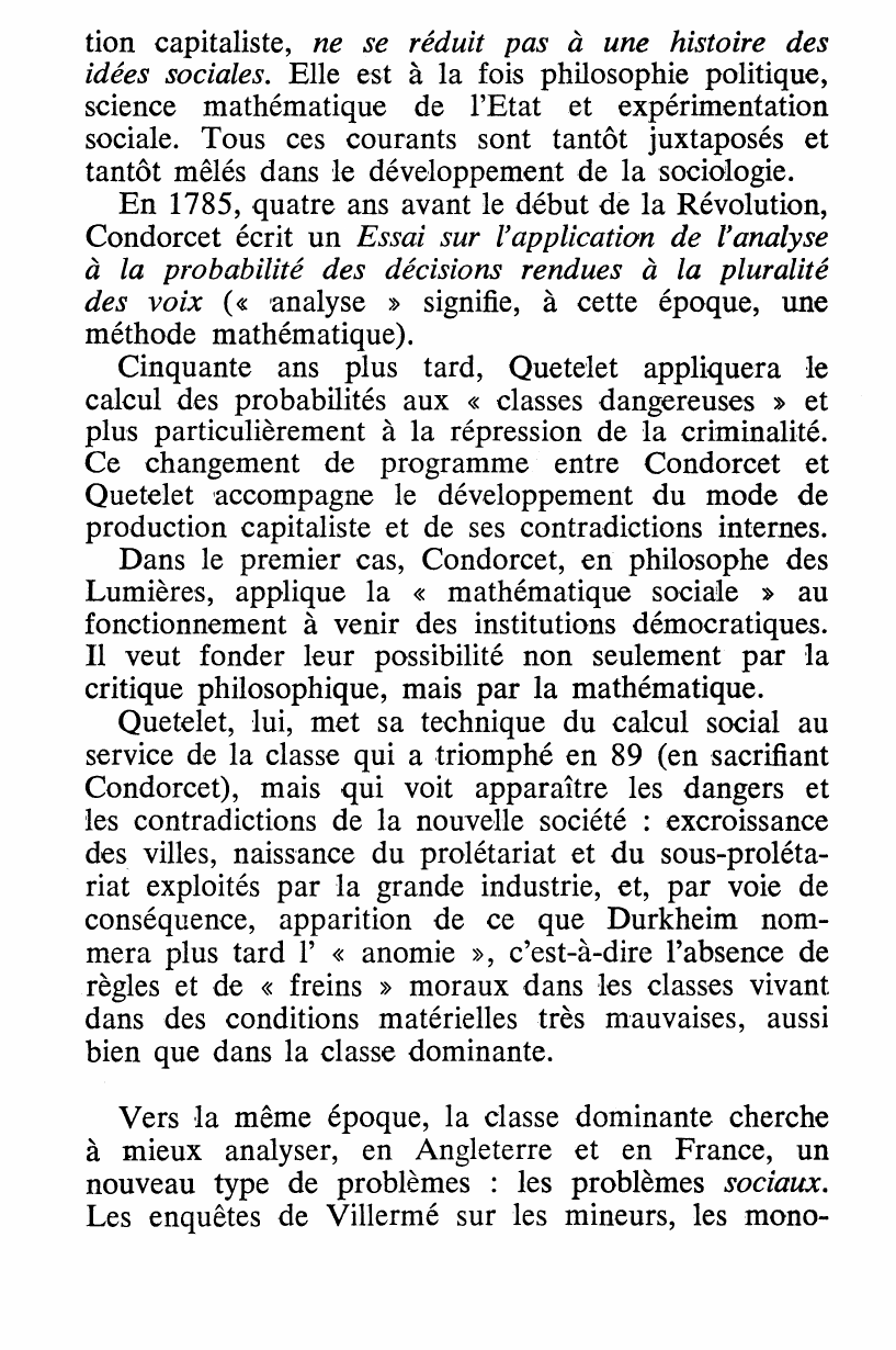 Prévisualisation du document La sociologie avant et après la Révolution française