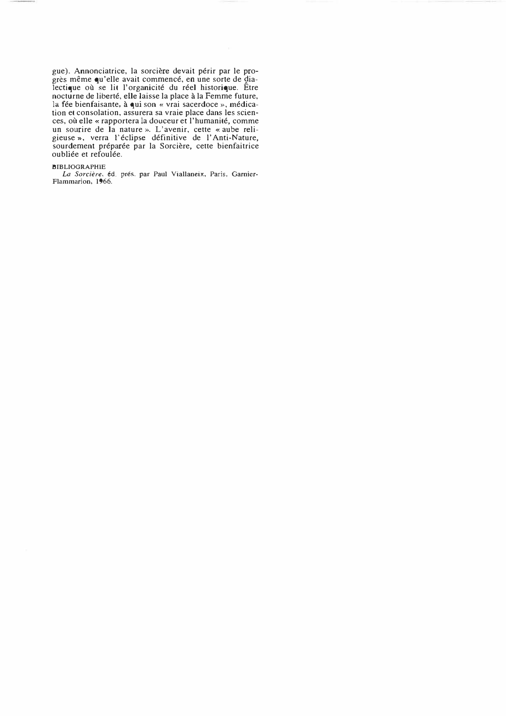 Prévisualisation du document La Sorcière de Michelet (résumé & analyse)