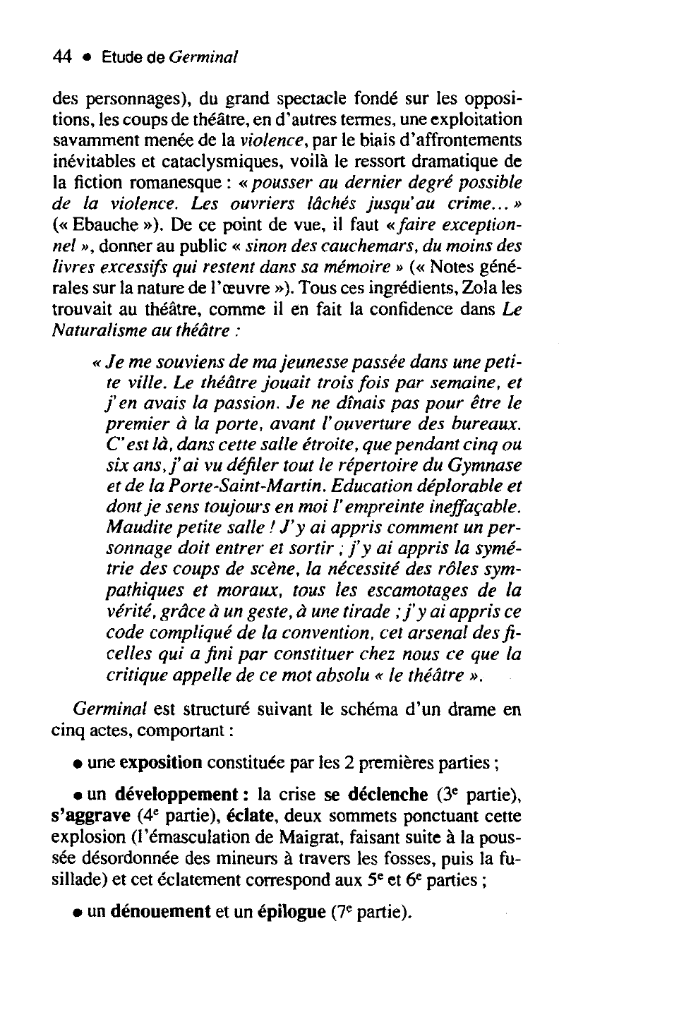 Prévisualisation du document LA STRUCTURE DE GERMINAL DE ZOLA