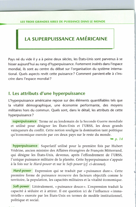 Prévisualisation du document LA SUPERPUISSANCE AMÉRICAINE