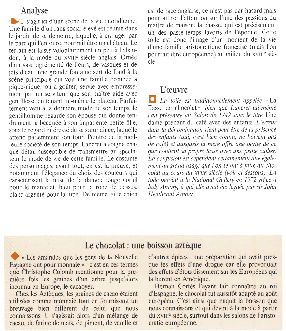Prévisualisation du document LA TASSE DE CHOCOLAT de LANCRET
