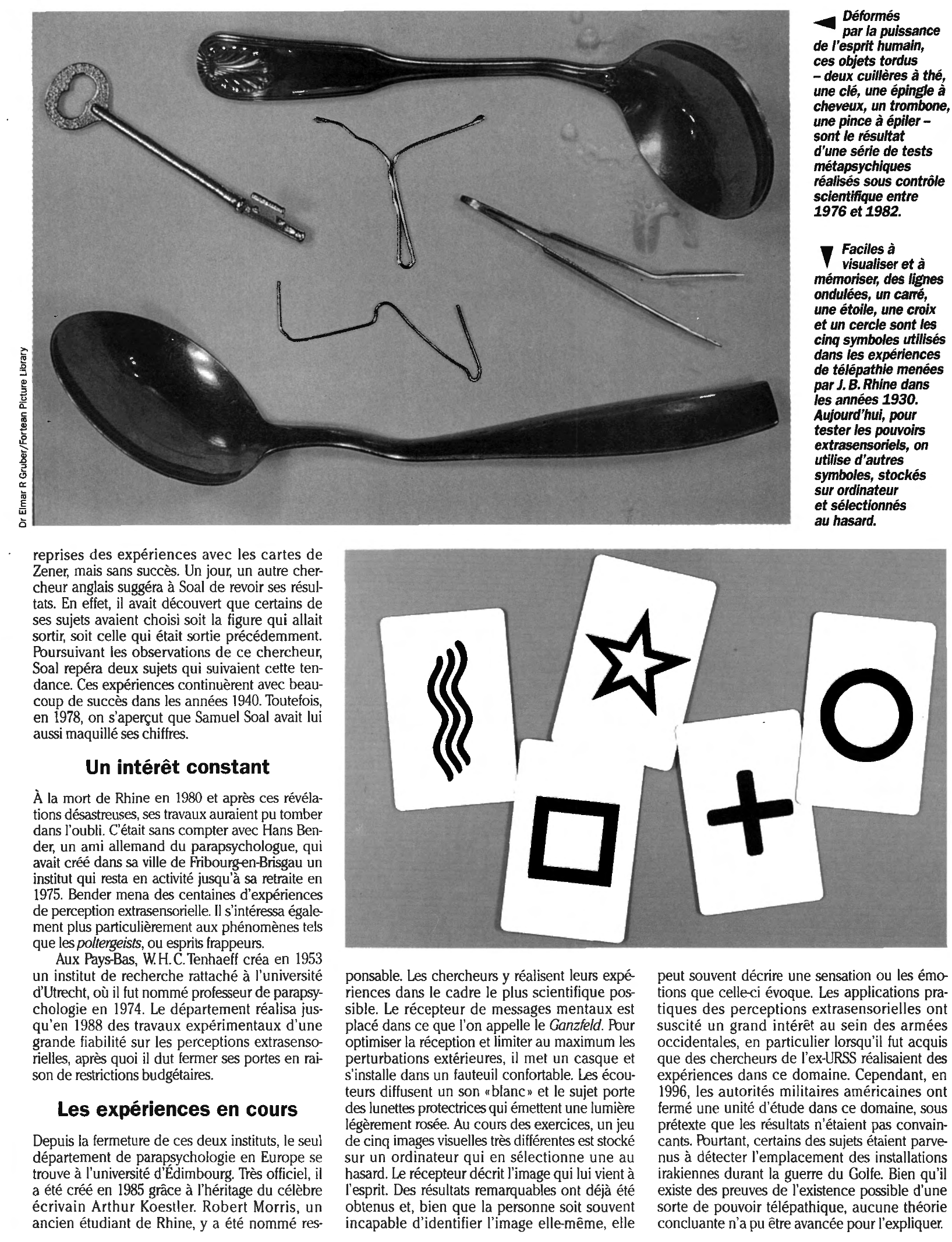 Prévisualisation du document La Télépathie et la Psychokinésie