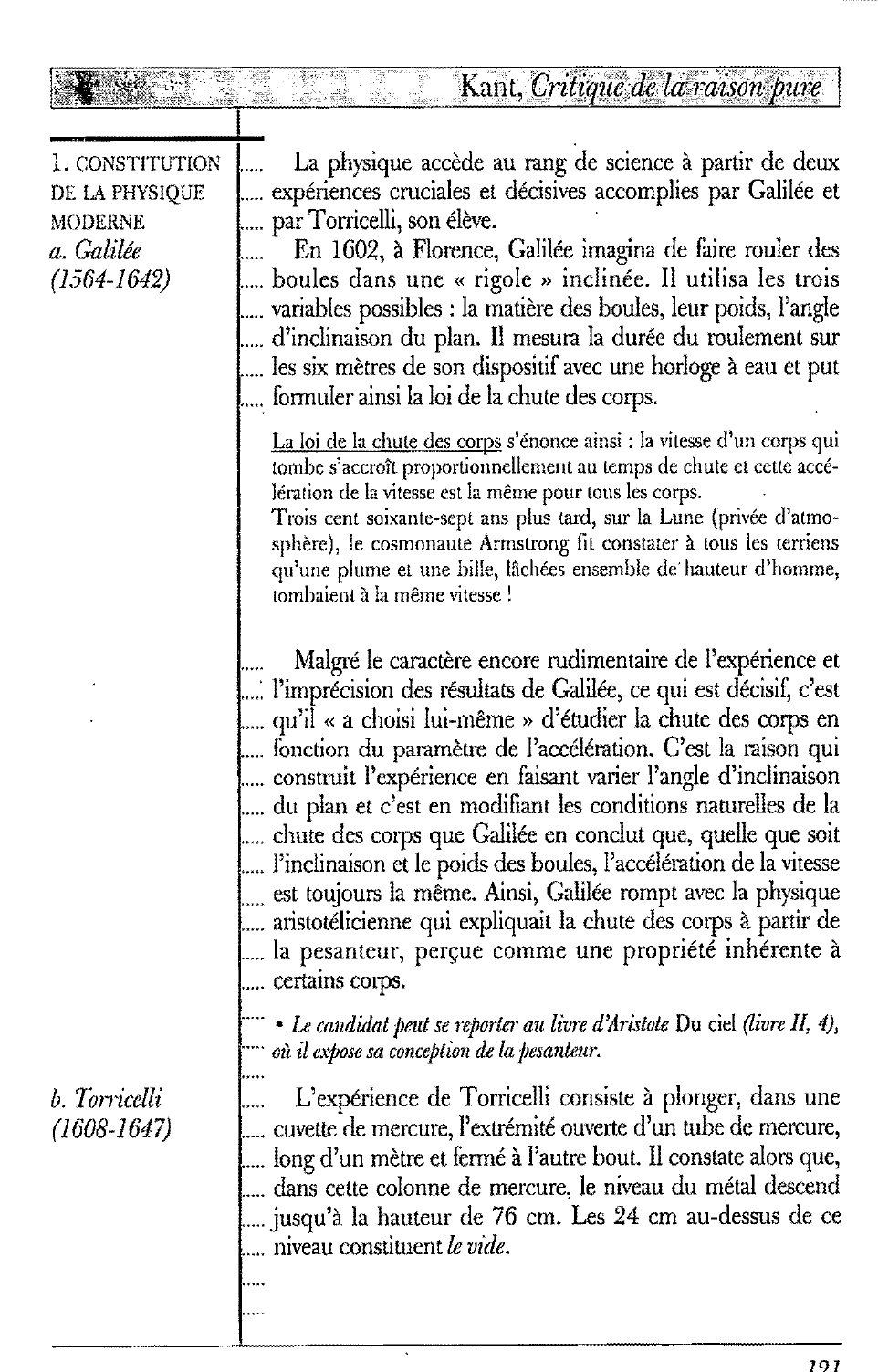 Prévisualisation du document La théorie et l’expérience - E. Kant, Critique de la raison pure, préface de la seconde édition.