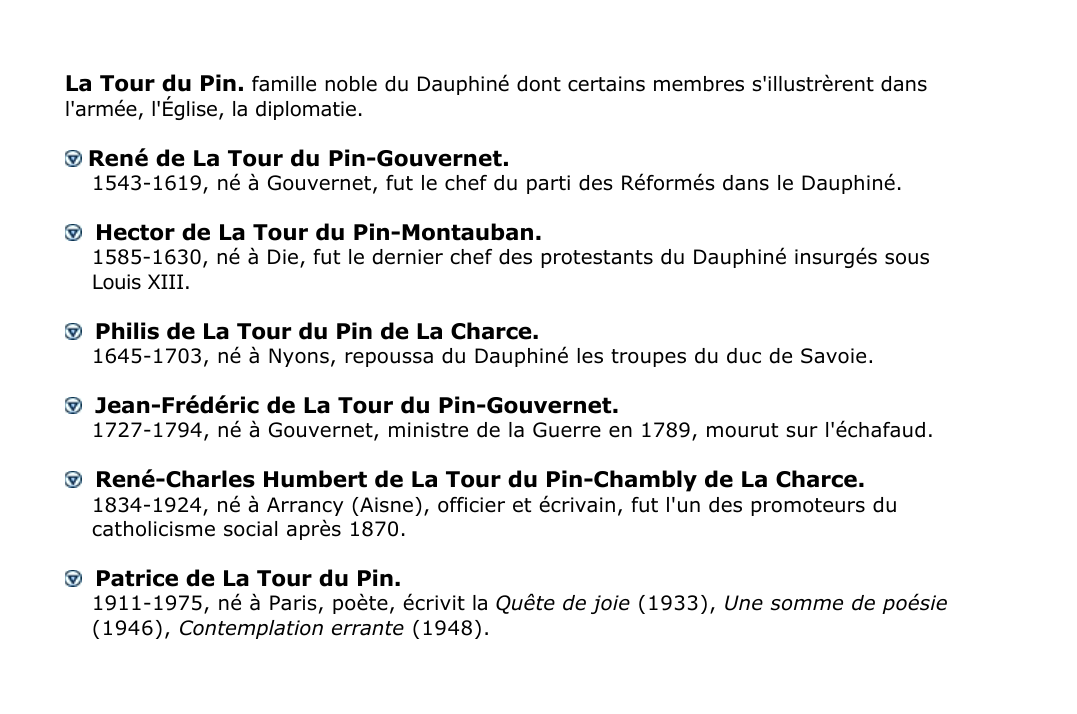 Prévisualisation du document La Tour du Pin.