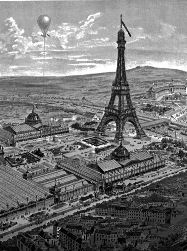Prévisualisation du document LA TOUR EIFFEL
L'Exposition de 1889 (HISTOIRE).