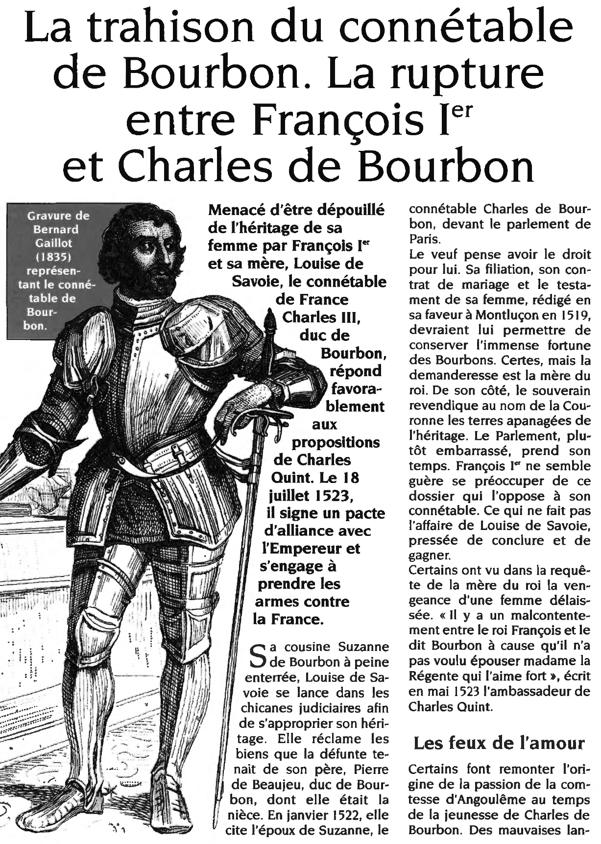 Prévisualisation du document La trahison du connétable de Bourbon