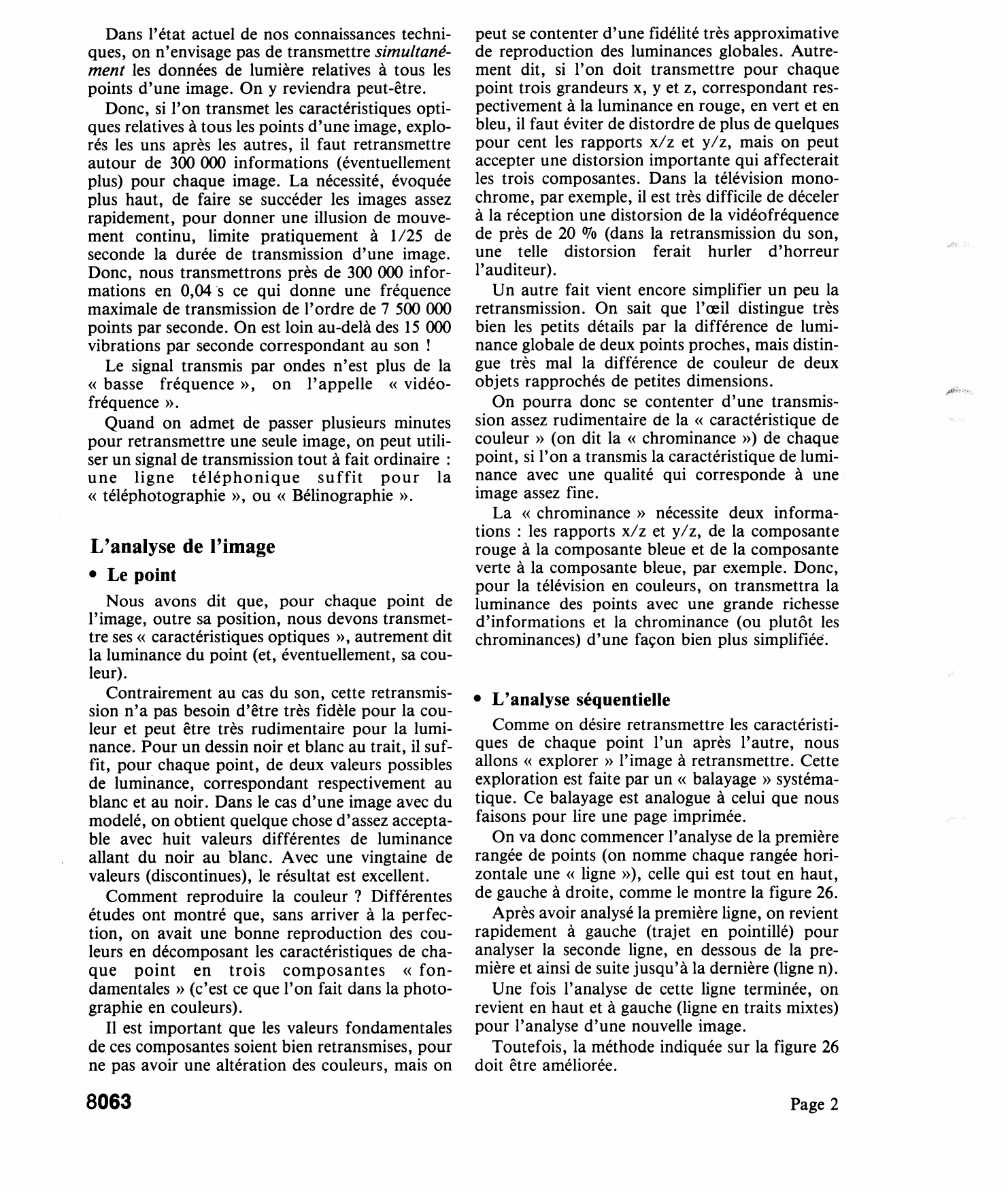 Prévisualisation du document LA TRANSMISSION DES IMAGES LA TÉLÉVISION