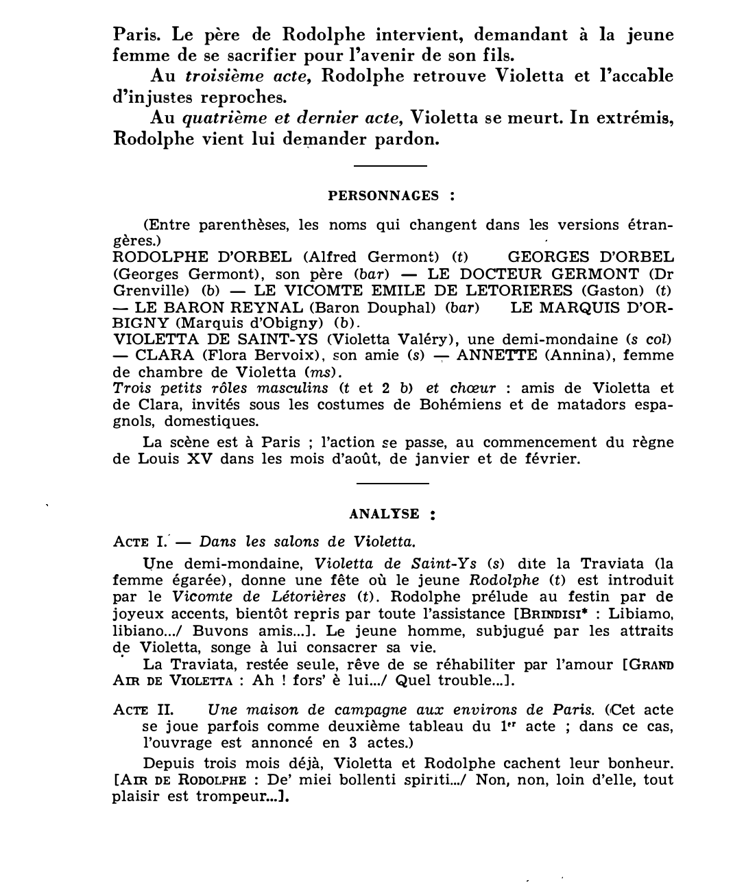 Prévisualisation du document LA TRAVIATA de Giuseppe Verdi (résumé & analyse)