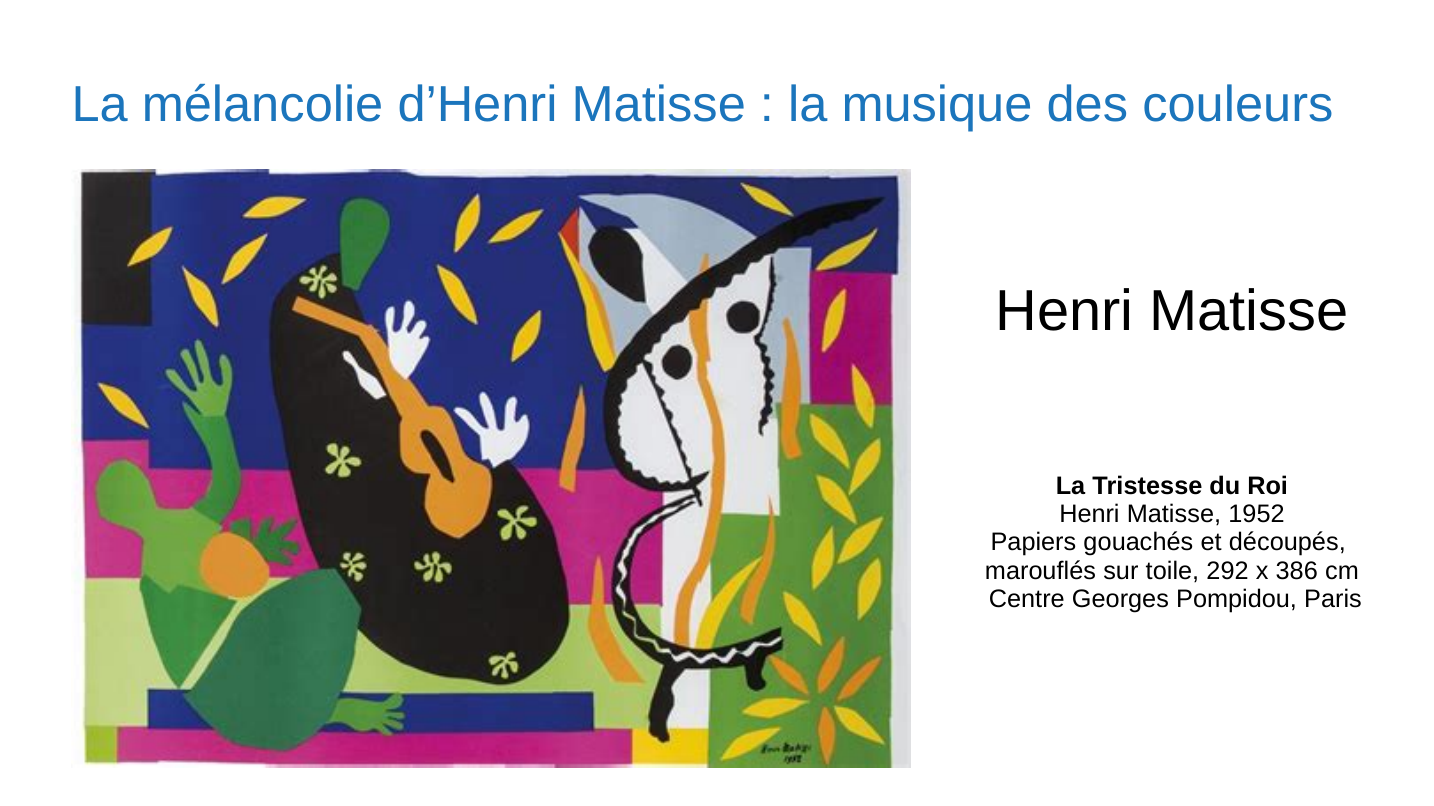 Prévisualisation du document La Tristesse du roi Henri Matisse