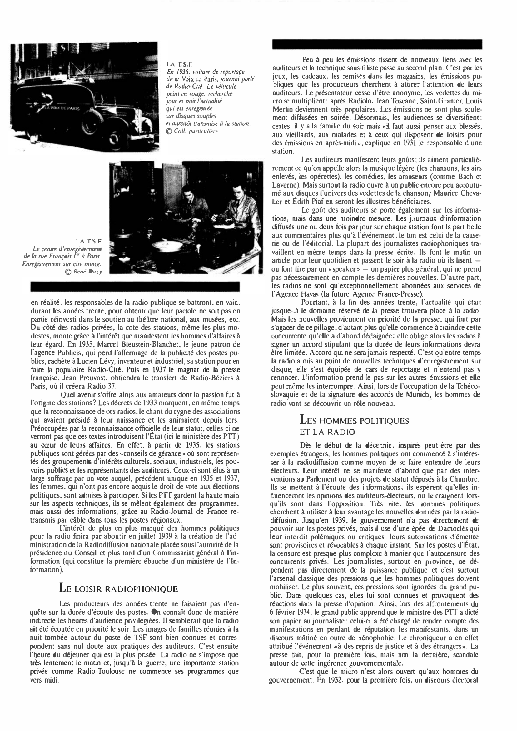 Prévisualisation du document LA T.S.E  Le long développement  DE LA RADIO FRANÇAISE