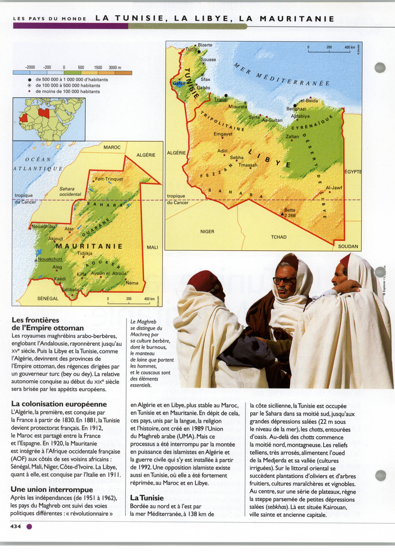 Prévisualisation du document La Tunisie, la Libye,  la Mauritanie