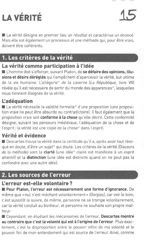 Prévisualisation du document LA VÉRITÉ