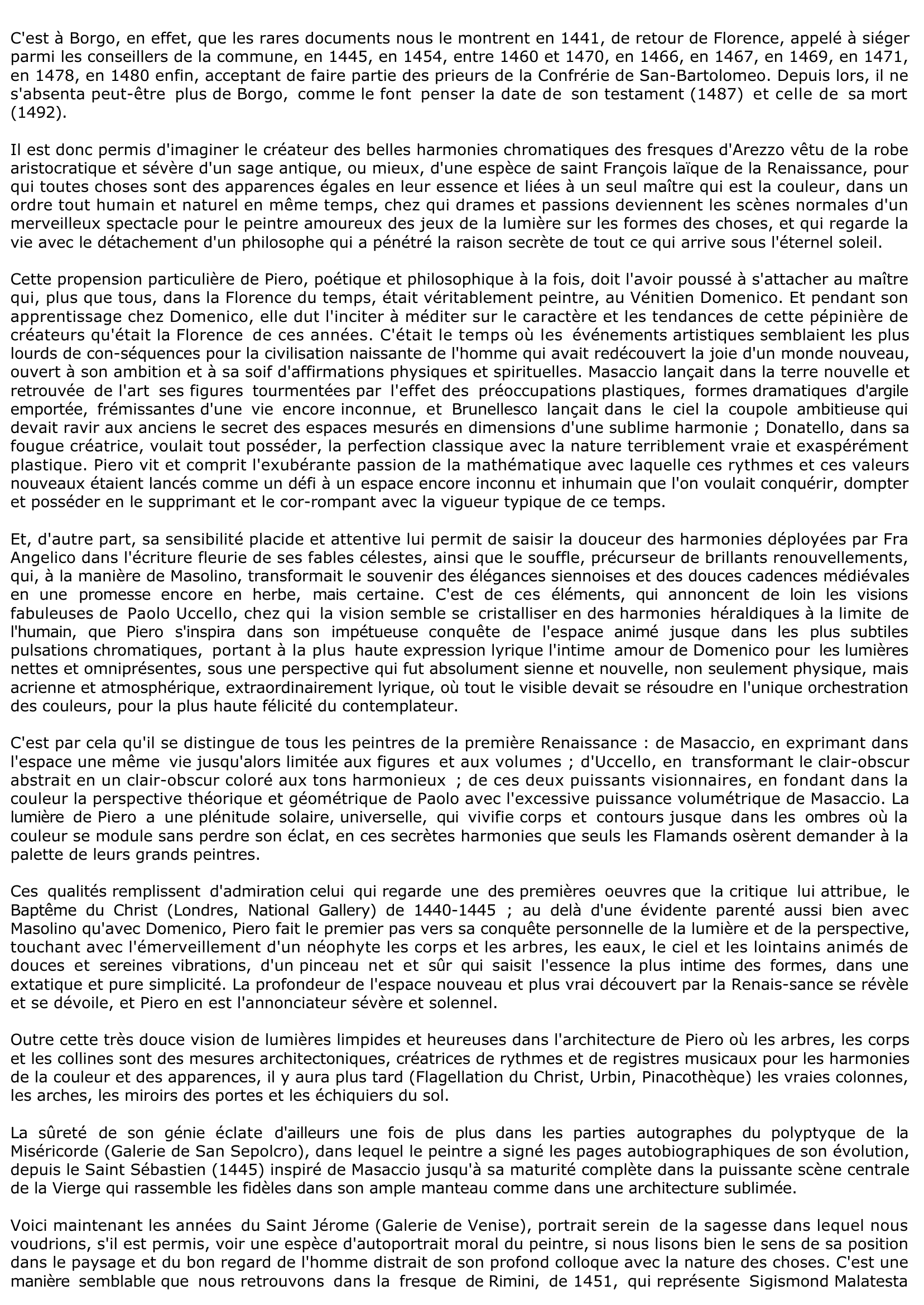 Prévisualisation du document LA VICTOIRE DE CONSTANTIN de Piero della Francesca