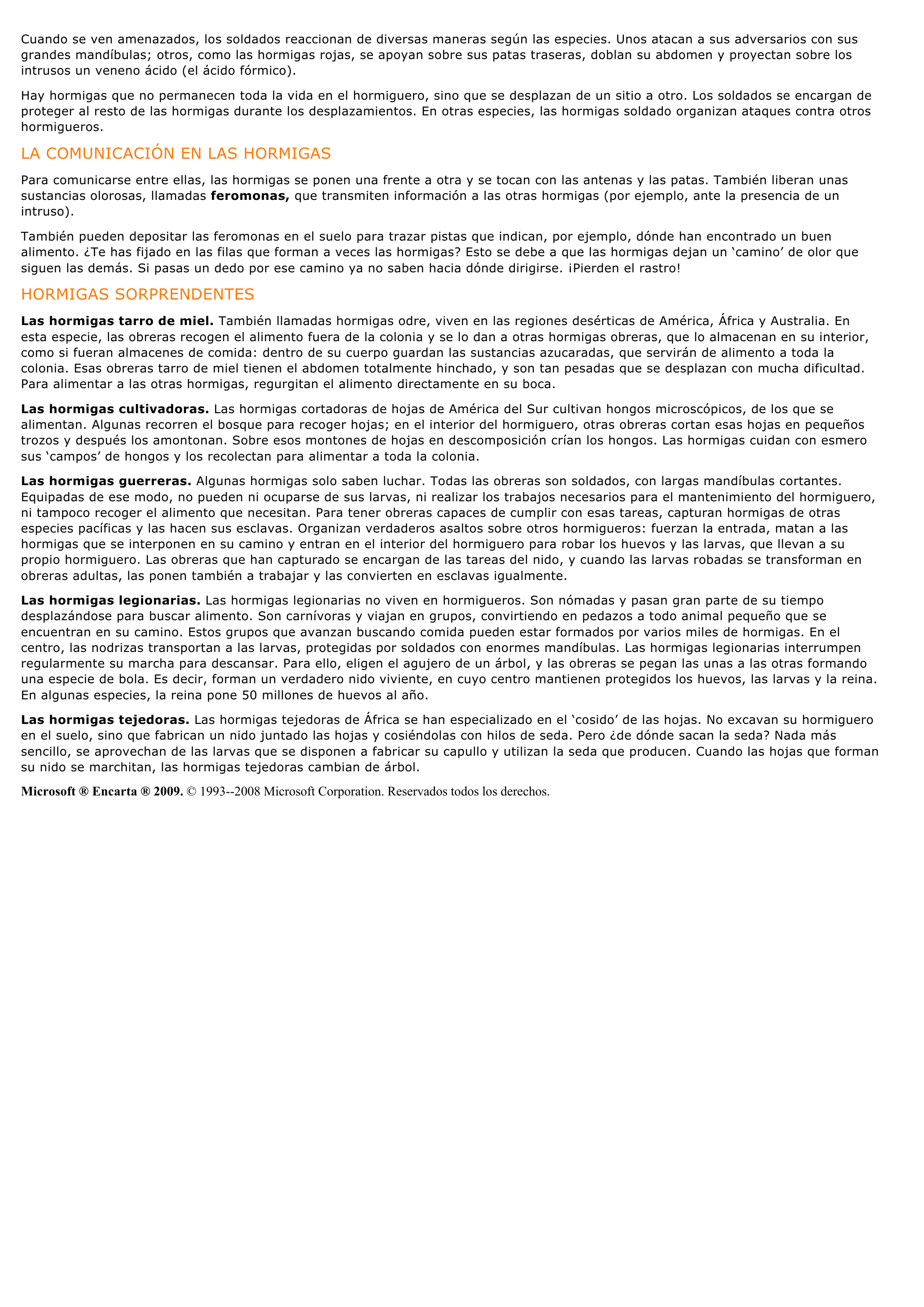 Prévisualisation du document La vida de las hormigas - (exposé gratuit en espagnol).