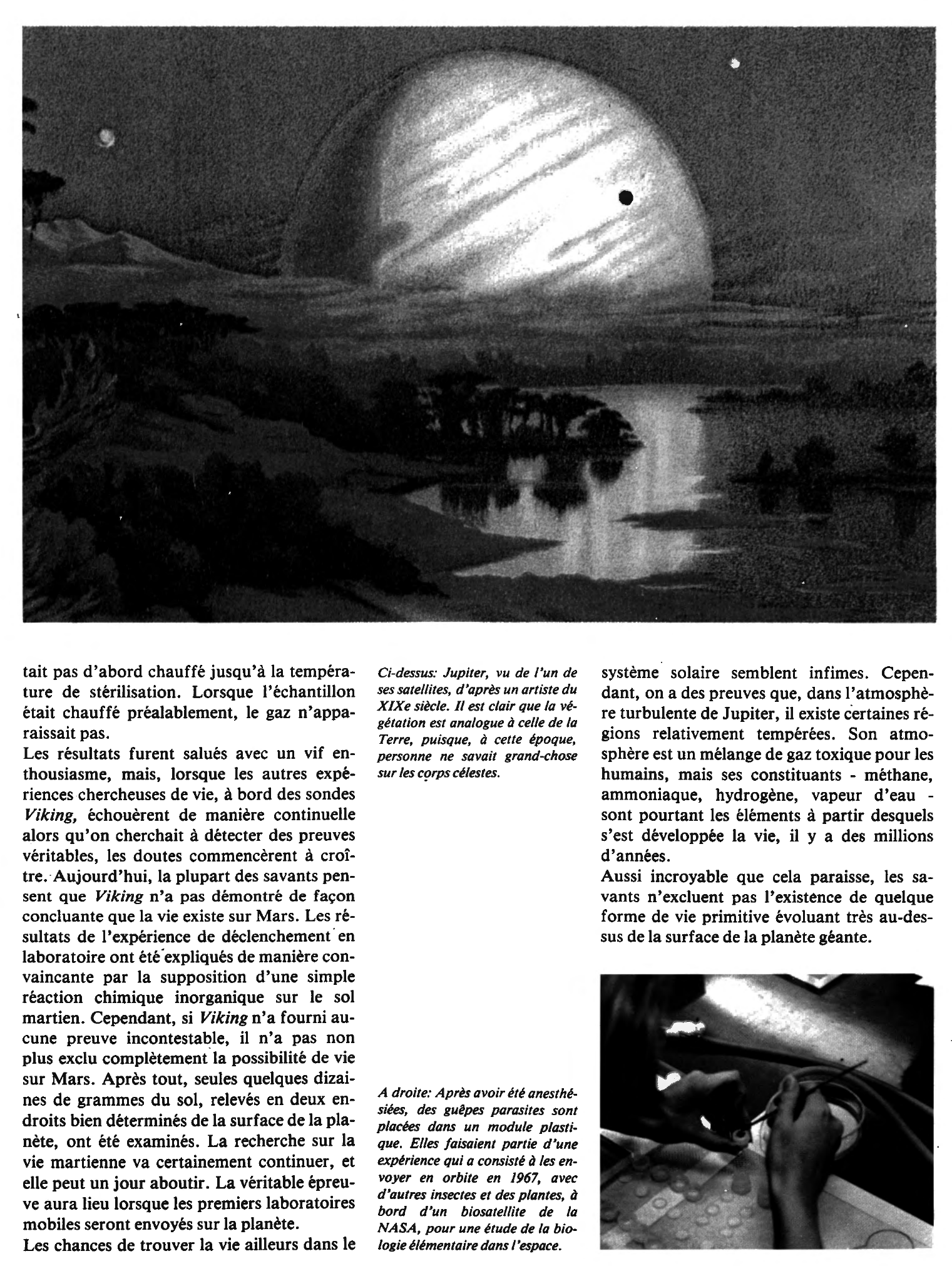 Prévisualisation du document La vie dans le système solaire