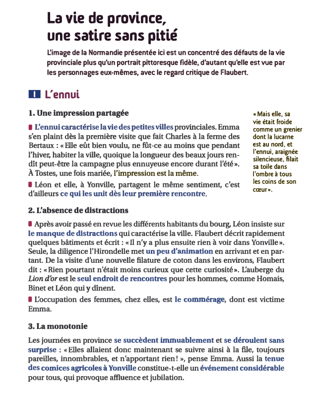 Prévisualisation du document La vie de province,
une satire sans pitié
!..'.image de la Nonnandie présentée ici est un concentré des défauts de...