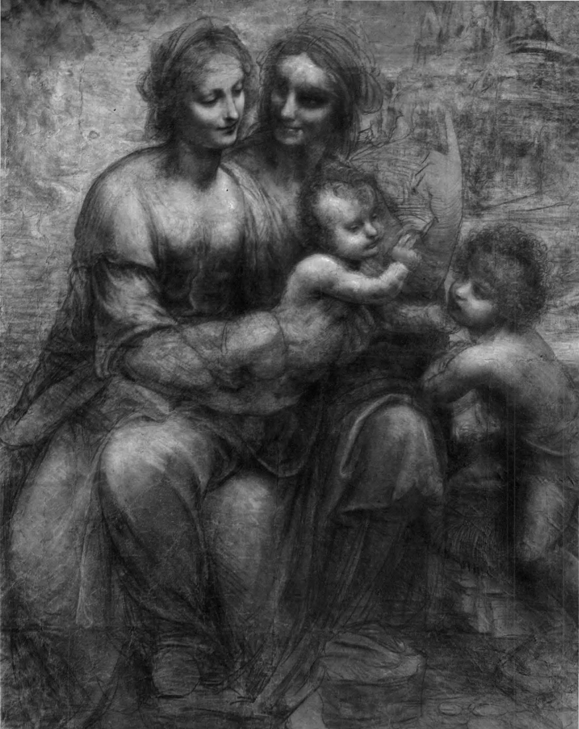 Prévisualisation du document La Vierge, l'enfant Jésus de L. de Vinci