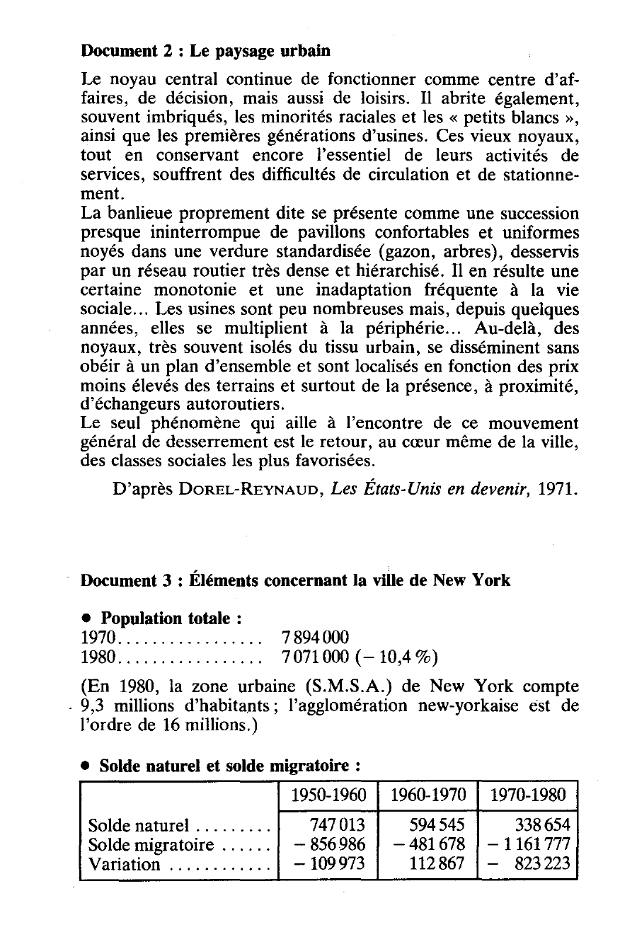 Prévisualisation du document La ville aux États-Unis