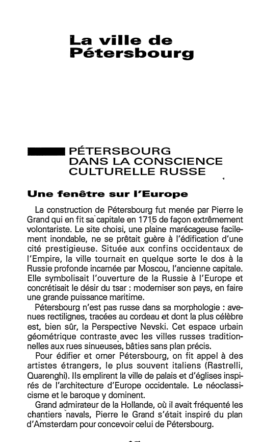Prévisualisation du document La ville de Pétersbourg dans les Nouvelles de Pétersbourg de NICOLAS GOGOL