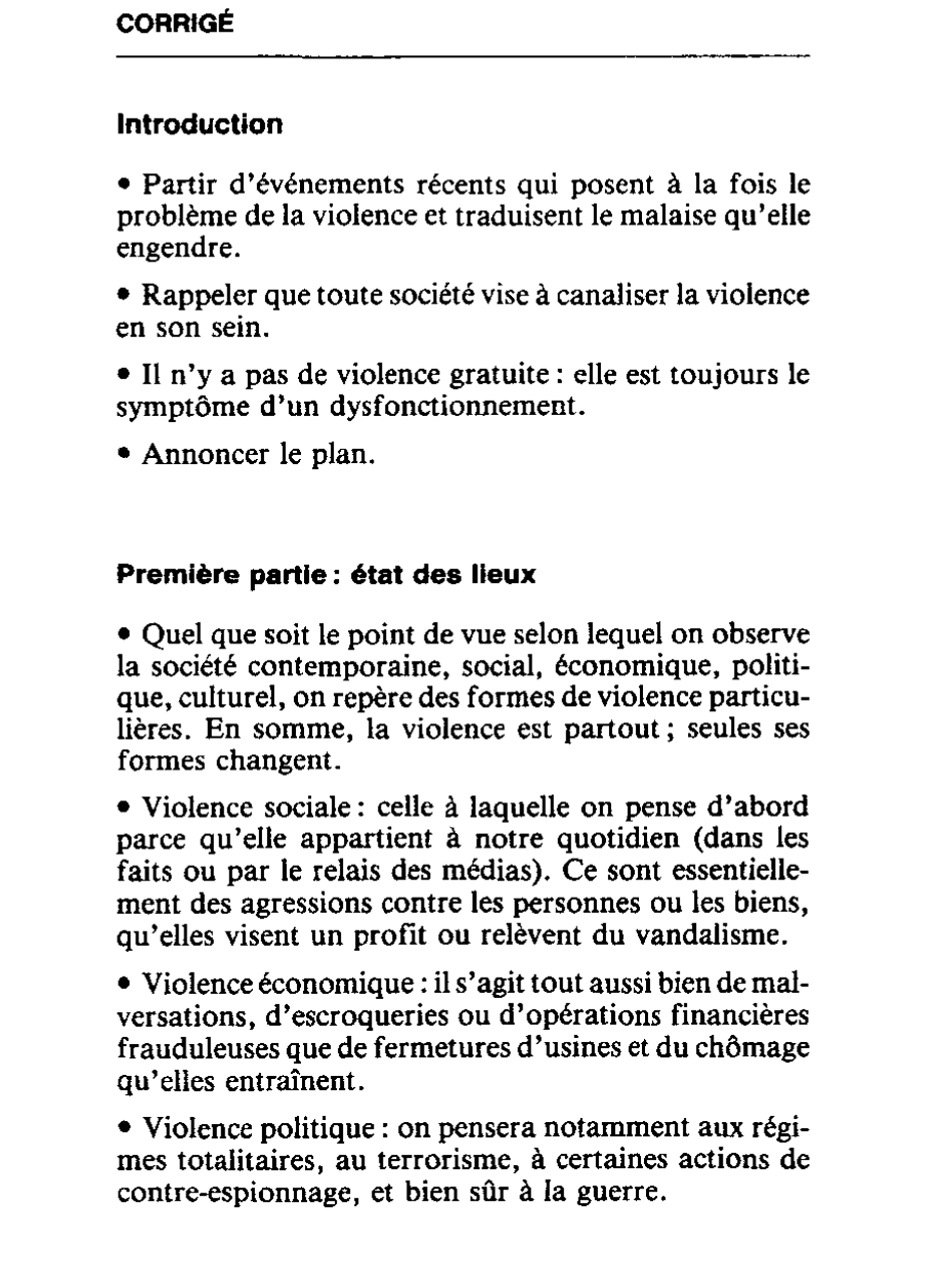 Prévisualisation du document La violence aujourd'hui.