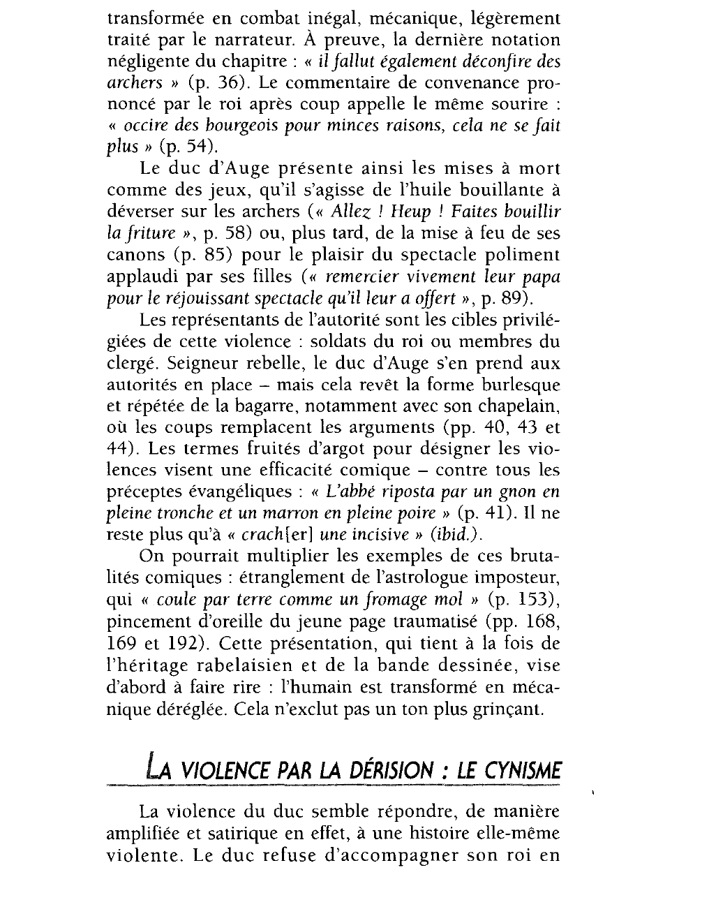 Prévisualisation du document La violence dans Les Fleurs bleues