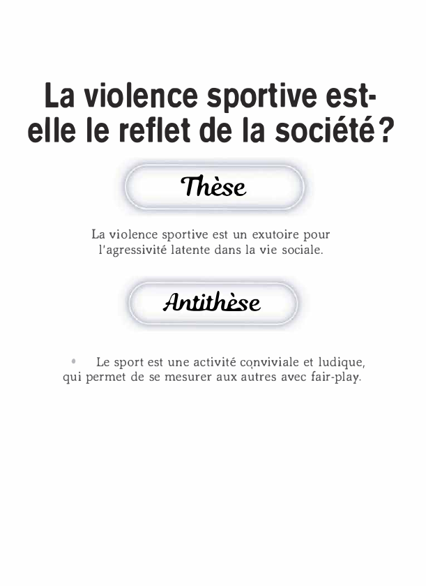 Prévisualisation du document La violence sportive est-elle le reflet de la société ?