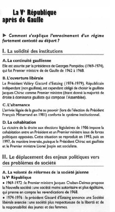 Prévisualisation du document La vo RépubUqueaprès de Gaulle.