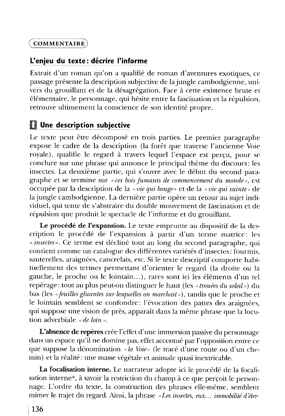 Prévisualisation du document La Voie royale, IIe partie, chap. I, Le Livre de Poche (Grasset), pp. 65-67.