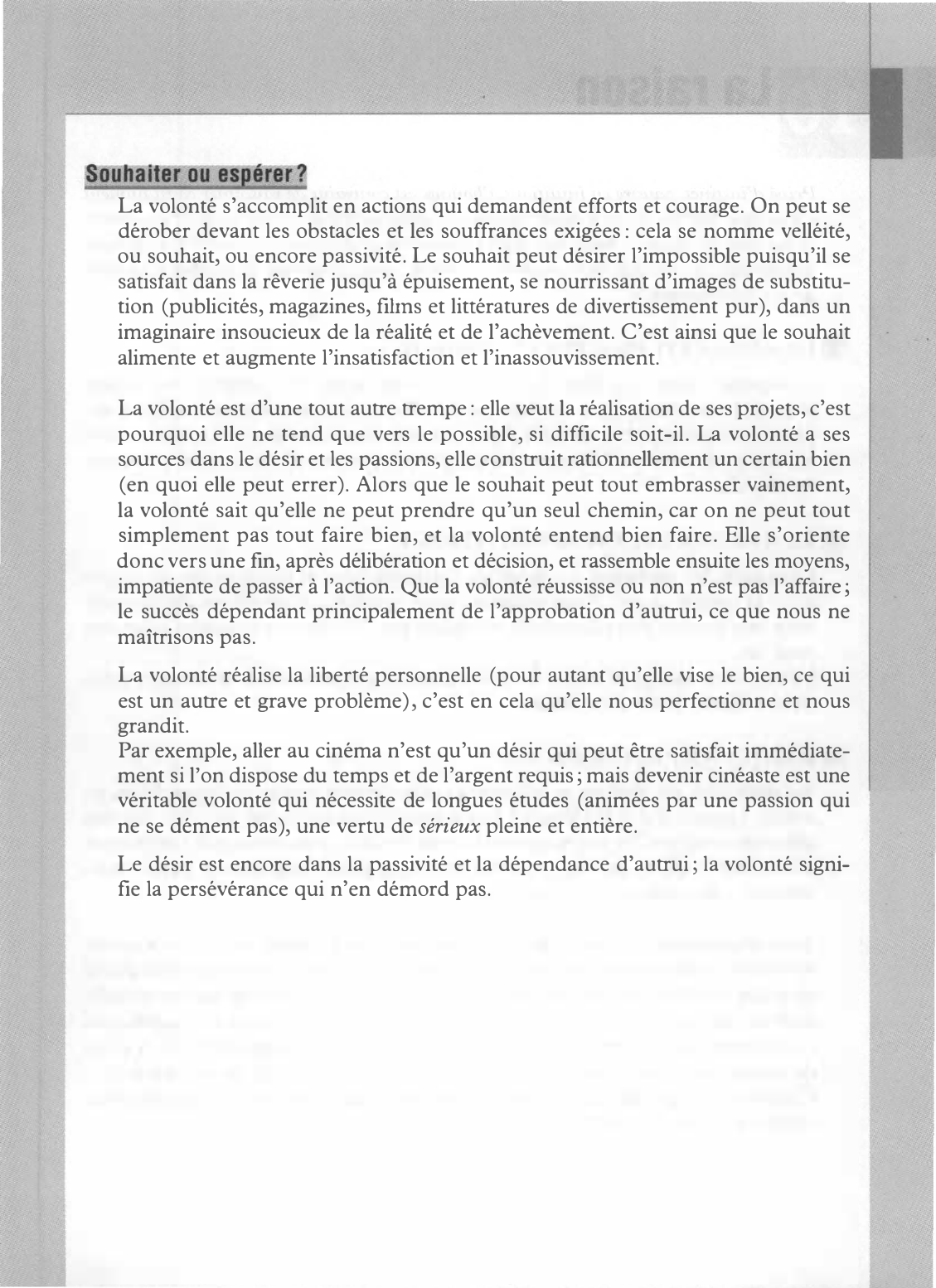 Prévisualisation du document La volonté (concept de philosophie)