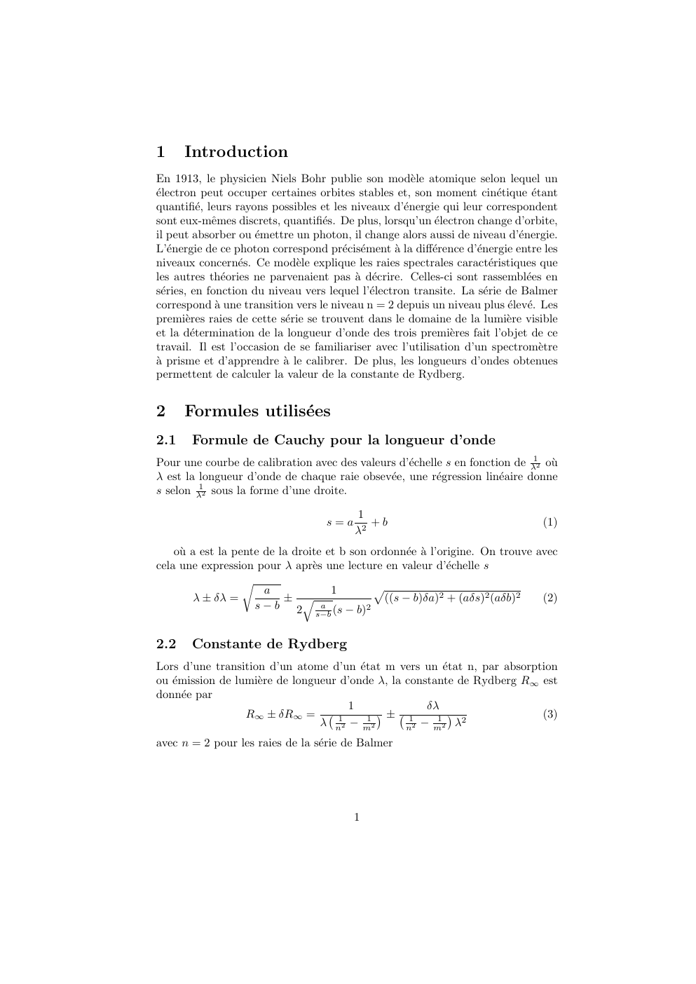 Prévisualisation du document Labo spectroscopie atomique