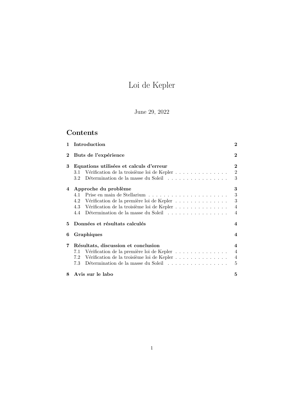 Prévisualisation du document Laboratoire lois de Kepler