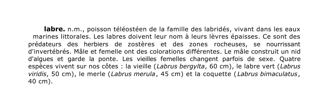 Prévisualisation du document labre.